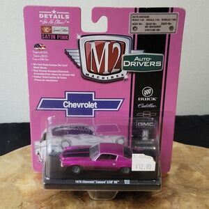 M2 Machines Satin Pink 1970 Chevrolet Camaro Z/28 Die-Cast Car